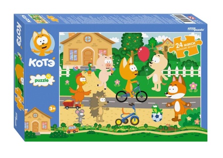Пазл МАКСИ 24 элемента  500*345мм.  "Котэ" (Биг Папа)