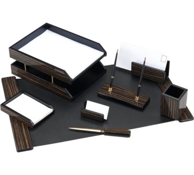 Набор настольный "Galant. Blackwood"  8 пред. дерево, цвет "черное дерево"