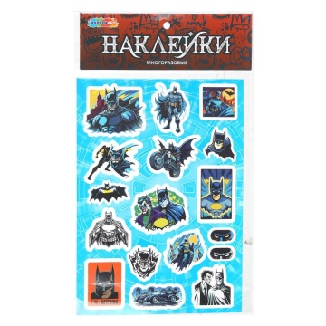 Наклейки декоративные А5 "Ночной супергерой"