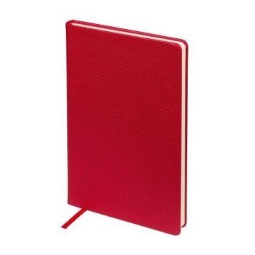 Ежедневник дат. 2026г А5 168л. тв.пер., кожзам "Megapolis Loft. Красный" ляссе