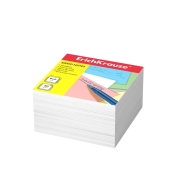 Блок бумаги для записи  (90*90*50мм) белый, 80г/м2