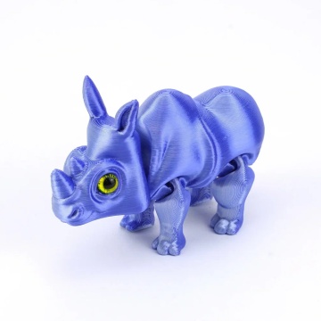 Игрушка 3D "Носорожик Мун" 9 см, цвет ассорти