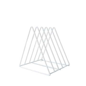 Подставка "RAL 9016" 9 отделений, полимерное покрытие, белая