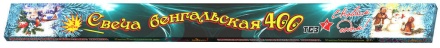 Бенгальские огни 3шт/уп 400мм, прямоугольные, 180сек.