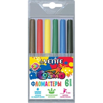 Фломастеры   6цв "deVENTE. Cosmo", блистер