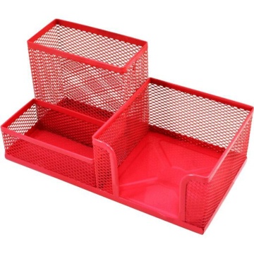 Подставка наст. 20*10*10см , металл, ярко-розовая