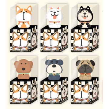 Точилка пласт. Combination of Dogs" 30x37x28 мм с покрытием Velvet Touch