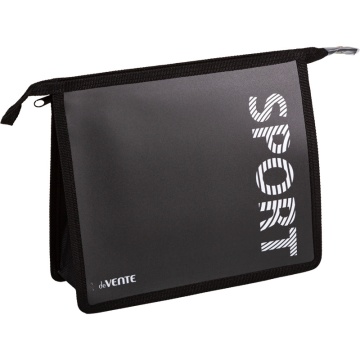 Папка д/тетрад. А5 (243x200x80) 1отд. молния сверху, пластик "Sport"