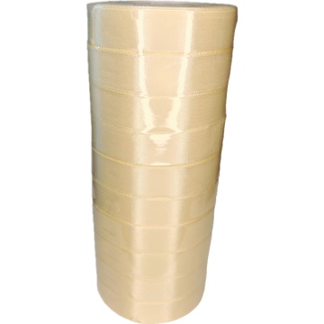 Лента упаковочная атласная 20мм, 22 м бежевая (10шт/уп)
