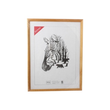 Фоторамка дерево 30*40см. 1703 (Желтая)