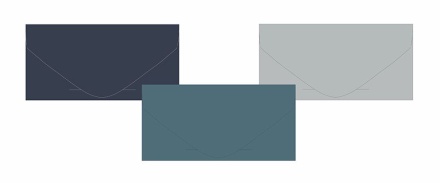 Набор конвертов 3шт, ассорти