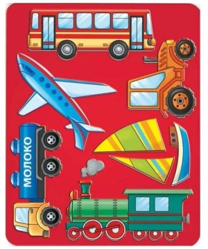 Трафарет "Виды транспорта"