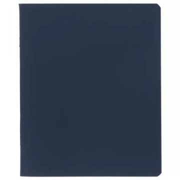 Тетрадь А5 48л ЛИН. Hatber "SoloMatte. Сапфир" запечат.тит.лист, софт-тач