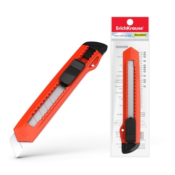 Нож канцелярский ЕК STANDART 18 мм