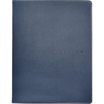 Дневник универсальн. обл. "School style. Blue" мяг.пер., кожзам, шелкогр., ляссе, 48л