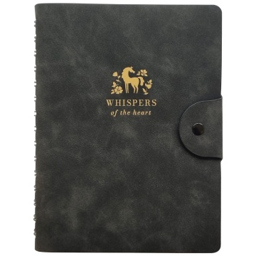 Ежедневник дат. 2026г А5 160л., кожзам, мягк.пер., гребень "Grace. Черный" тисн.фольгой