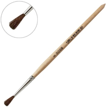 Кисть пони № 3 живописная круглая