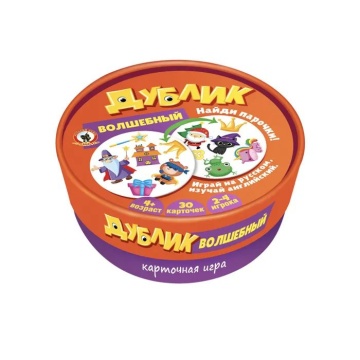 Игра настольная Дублик "Волшебный" 30 карточек