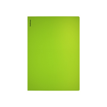 Папка файловая пластиковая ErichKrause Soft Reef, c 40 карманами, A4, ассорти (в пакете по 4 шт.)