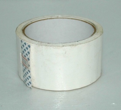 Скотч 48мм*50м цветн. белый 45мк Maksi