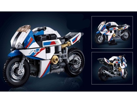 Конструктор пластм. Sluban "Мотоцикл спортивный" 242 дет.