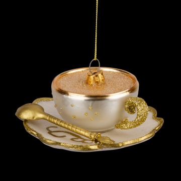 Украшение ErichKrause Decor Кофе с корицей 10см, стекло