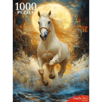 Пазлы 1000 элементов 670*470мм. "Лошадь" Символ года