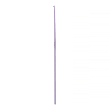 Крючок для вязания D=2мм, 15см в чехле розовый