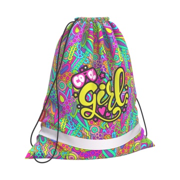 Мешок для обуви ErichKrause 365x440мм Cool Girl