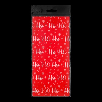 Набор ErichKrause Decor 4 листа упаковочной бумаги тишью Хо-Хо-Хо 50х70см