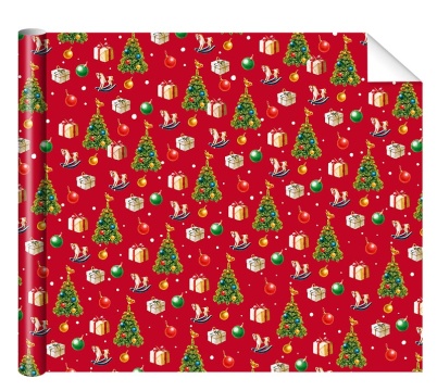 Бумага упаковочная 70*100см "Игрушки"