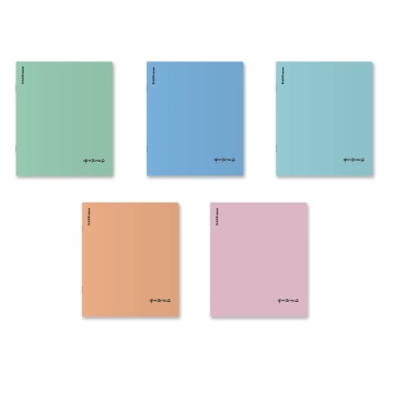 Тетрадь общая ученическая с пластиковой обложкой на скобе ErichKrause Dream, Физика, 48 листов, клет