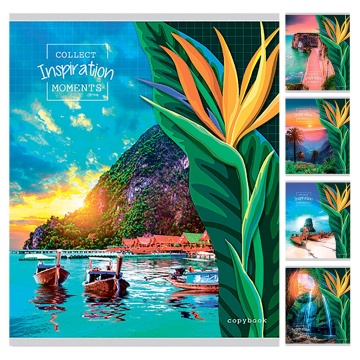 Тетрадь А5 40л кл. Проф-Пресс "Вдохновение природы"