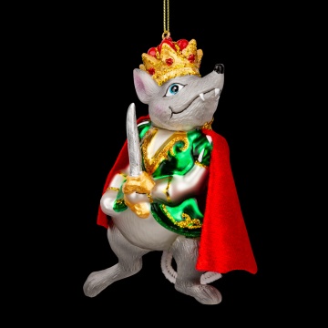 Украшение ErichKrause Decor Мышиный Король 13см, стекло