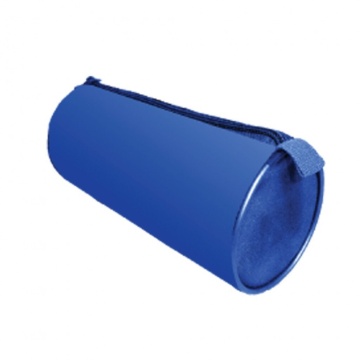 Пенал-тубус (195*65*65) молния, ткань "Синий"