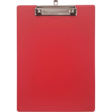 Клипборд А4 красный, ПВХ 1,5мм