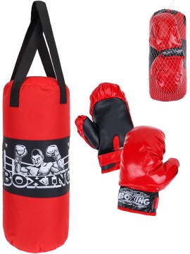 Набор для бокса "Победитель" груша 43 см, перчатки