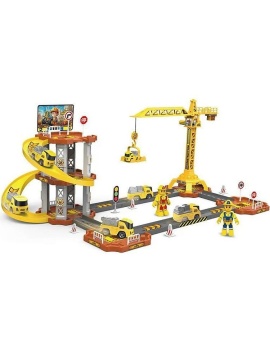 Автотрек 52см, 55 деталей  "Стройка"