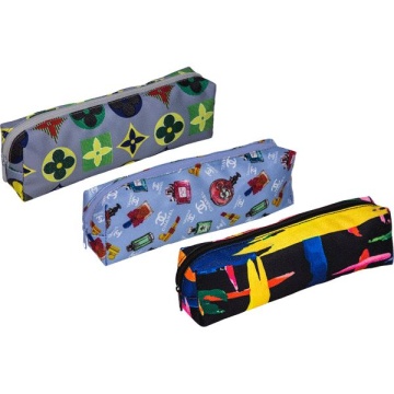 Пенал-косметичка (200*70*35) молния, ткань City Life, прямоугольный, на 50пр.