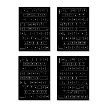 Тетрадь общая ученическая на скобе ErichKrause Keyboard, B5, 60 листов, клетка, матовая ламинация+вы