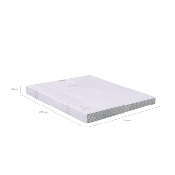 Тетрадь А4 48л кл. скоба Erich Krause пласт.обл. "Классика CoverPrо Pastel. Сиреневая"