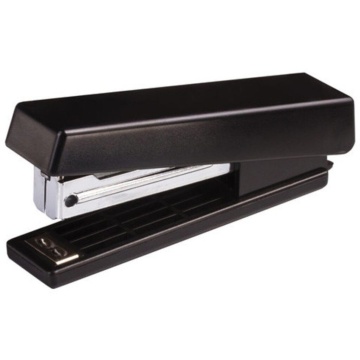 Степлер KW-TRIO 10 на 10 листов, черный, с антистеплерорм
