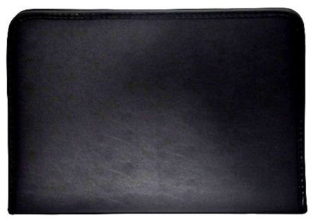 Папка деловая к/з А4 1 отделение Люкс, с зажимом д/бумаг