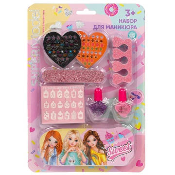 Детская косметика "Милая леди" лак, наклейки