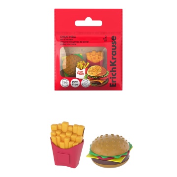 Набор из 2 ластиков ErichKrause Cheat Meal (в пакете)