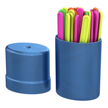 Счетные палочки пластиковые ErichKrause Ice Metallic (в тубусе по 30 шт)