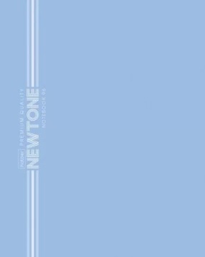 Тетрадь А5  96л ЛИН. Hatber "NEWtone PASTEL. Голубая дымка" софт-тач