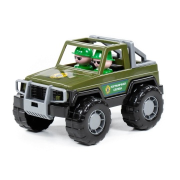 Машинка 24см "Пограничник-Сафари" РФ джип