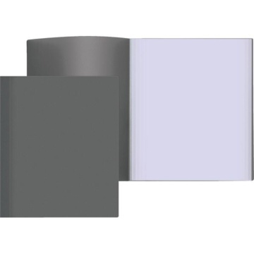 Папка файл А4  60лист 0.50мм, серая