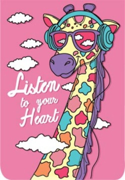 Закладка магнитная "Жираф"